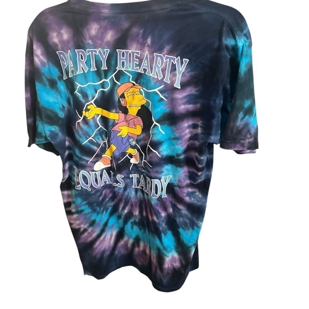 The Simpsons Otto Party Hearty Vans Premium Tie Dye Rare Purple T-Shirt
Size M - Picture 6 of 13